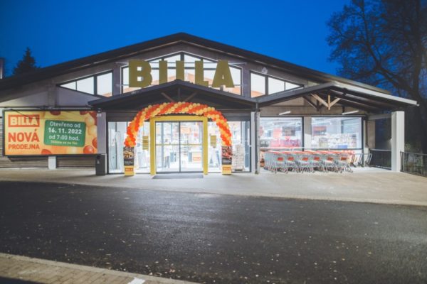 Billa otevřela prodejnu ve Žďáru nad Sázavou, v Česku má 251 obchodů